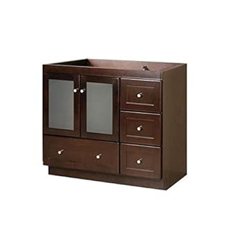 Ronbow Essentials Shaker 30 Inch Bathroom Vanity Cabinet Base In