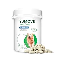 Lintbells | YuMOVE Senior Dog | Higher Strength Hip and Joint Supplement Formulation Designed for Older Dogs | Aged 8+ | 240 Tablets