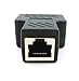 Dreamvasion® Network Adapter RJ45 Female to 2 Female Port CAT 5/CAT 6 LAN Ethernet Socket Splitter Connector Adapter