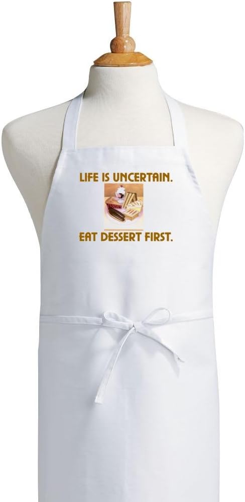 Eat Dessert First Funny Kitchen Aprons, Cooking Apron Chef