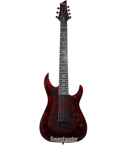 Amazon.com: Schecter C-1 Apocalypse - Red Reign : Musical Instruments