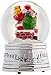Reed & Barton Rooftop Santa - Snowglobe