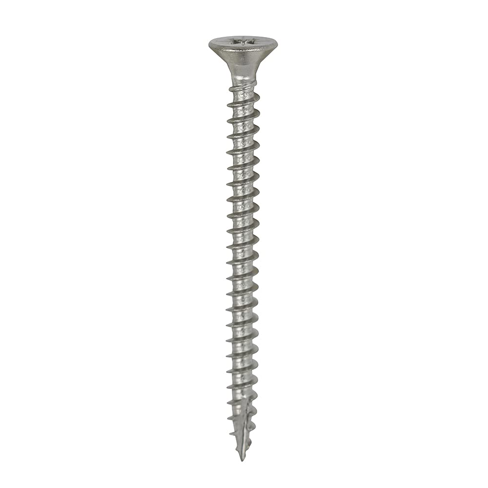 TIMCO Classic Multi-Purpose Screws - PZ - 4.0 x 50 - A4 Stainless Steel - Box of 200