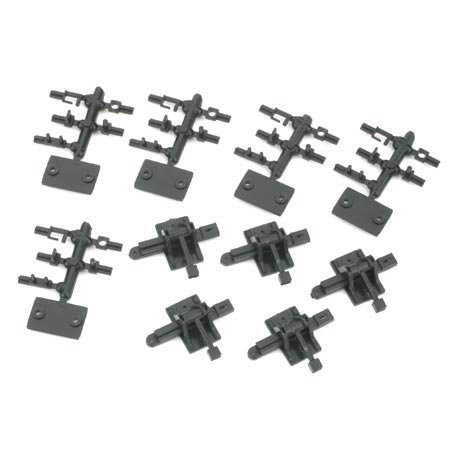 Caboose Industries CAB5218S HO Ground Throw w/5 End Fittings, Sprung (5)