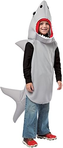 UHC Boy's Sand Shark Fancy Dress Safari Fish Theme Child Halloween Costume