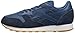 Reebok Men's CL Leather Spp Fashion Sneaker, Noble Blue/Collegiate Navy, 9 M US