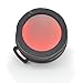 Nitecore NFG50 NFR50 50mm Green or Red Filter for LED Flashlights Plus a LightJunction Keychain Light (Red)