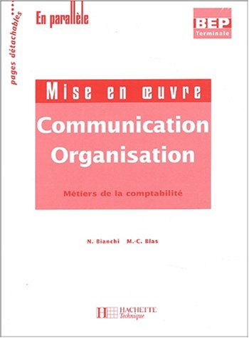 Communication, organisation