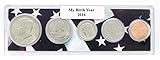 2016-5 Coin Birth Year Set in American Flag Holder Uncirculated