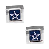 aminco NFL Dallas Cowboys Square Cufflinks with