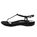 Vionic Women's Nala Arch Support Thong Sandal Black 9 M US