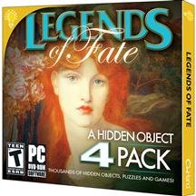 Legends Of Fate: A Hidden Object, 4 Pack