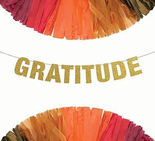 Amazon Com Gratitude Thanksgiving Decoration Christmas Banner