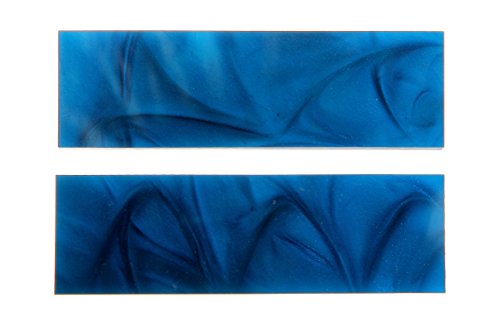 KHABLP Acrylic Blue Pearl Knife Handle Scales