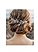 fxmimior Bridal Wedding Headpiece Hair Vine Crystals Rhinestone Headband Tiara Wedding Party Evening Hair Accessory (silver)