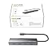 WAVLINK Mini USB C Hub, 4 Port USB Hub 3.0 Portable for Travel, USB C to 4X USB 3.0 Adapter for MacBook Pro 2017 iMac, Chromebook Pixelbook and Other USB C Device, Plug and Play, Hot Swapping