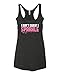 Panoware Women's Funny Workout Tank Top | I Don't Sweat I Sparkle, Vintage Black, Medium