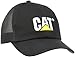 Caterpillar Men's Trademark Mesh Cap, Black, One Size