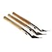 Ecoolbuy Pack of 3 Stainless Steel Pottery Clay Sculpture Wax Printing Batik Knives Pens