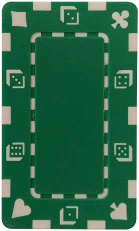 Lion Games & Gifts Europe 25 g Dice and Card Symbol Plaques (Green)