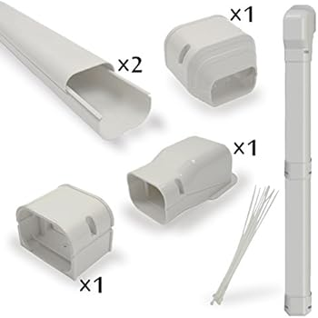 Jeacent 7.5'L AC Line Set Cover Kit 3