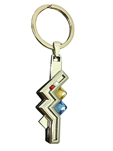 Qinol Final Fantasy Lightning Necklace Keychain Cosplay Accessory