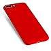 iPhone 7 Plus Case,iPhone 8 Plus Case SEEKFULL 360 Full Body Protection Ultra-Thin Hard Slim Case with [Tempered Glass Screen Protector] case for Apple iPhone 7 Plus,iPhone 8 Plus (Red)