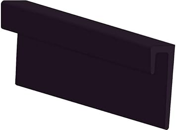 Amazon Com Roppe Square Cove Cap Profile 46 Black 13 16 H X 9 L X 1 8 W Home Improvement