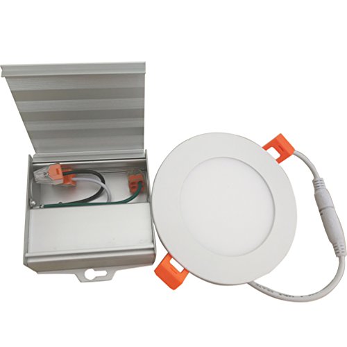 Dimmable Slim Led Downlight OOOLED 4 Inch 9W (65W Equivalent) ETL Listed 600LM 3000K Junction Box Recessed Lighting 4 Pack - Thumbnail 5
