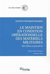 Le  maintien en condition opérationnelle des matériels militaires