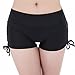 GUUMOR Womens Fashion Yoga Board Shorts Stretch Beach Swimsuit Bottoms with Adjustable Ties Black XL