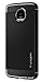 Spigen Rugged Armor Moto Z Droid Case with Resilient Shock Absorption and Carbon Fiber Design for Moto Z Droid 2016 - Black