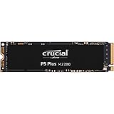 Crucial P5 Plus 1TB PCIe Gen4 3D NAND NVMe M.2 Gaming SSD, up to 6600MB/s - CT1000P5PSSD8 Solid State Drive