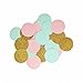Party Decoration Kit, 32 Pieces - Coral, Mint Green and Gold - Tissue Paper Decor with Pom Poms, Balls,Balloons, Tassels, Garland - Birthday Parties, Bridal and Baby Showers, Wedding Supplies