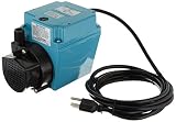 Little Giant 3E-34N Dual Purpose In-Line or Small Submersible Pump, Oil-Filled Pump, 1/15 HP, 115 Volt