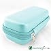 Soothing Terra Hard Shell Essential Oil Carrying Case - Holds 10 Bottles (5ml, 10ml, 15ml) - High Quality Essential Oils Case (Baby Blue)