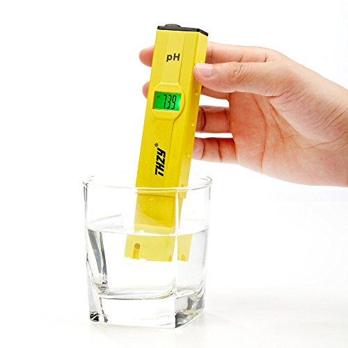 PH Pen Tester,THZY High Accuracy Pocket Size PH Meter with ATC (Automatic Temperature Compensation) Backlit Light LCD 0-14 pH Measurement Range, 0.01 Resolution Handheld pH Pen Tester