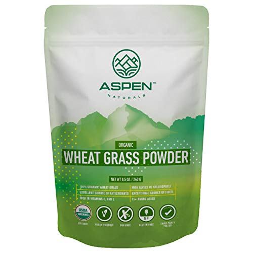 Amazing Organic Wheatgrass Superfood Powder - The Ultimate Green Superfood Powder, Gluten-Free, Packed with Fiber and Chlorophyll, Naturally Loaded with Amino Acids, Protein, Antioxidants, & Vitamins