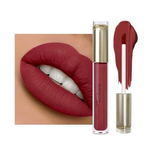 ilembane Deep Rose Red Matte Liquid Lipstick, Long Lasting - P... 41QZfpGDhUL