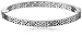Fossil Signature Cut Out Bangle Bracelet, 8