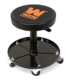 WEN 73012 300-Pound Capacity Pneumatic Rolling Mechanic Stool Seat
