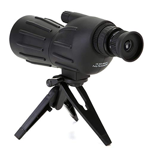 HUANGDAN 15-40x50 Zoom-Monoculars, Outdoor-Jagd mit hochbetriebenem High-Definition-Stativ-Fernglas (mit Stativ) – Bild 3
