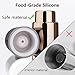 HEYIDA Wine Bottle Stopper, Wine Vacuum Plug and Beverage Bottle Stoppers with Food Grade Silicone, Reusable Wine Saver Sealer Pump Keeps Wine Fresh, Best Gift - Champaign Gold