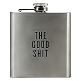 THE GOOD SHIT | Damn Fine Hip Flask | 6oz Stainless