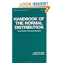 Handbook of the Normal Distribution, Second Edition (Statistics:  A Series of Textbooks and Monographs)