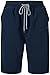 Greatrees Men's Big & Tall Casual Fit Cotton Elastic Gym Shorts
