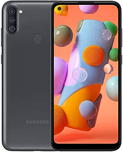 Samsung Galaxy A115F Factory Unlocked | 32Gb of Storage | 6.4 Screen | Dual-SIM | GSM Compatible | International Model (Black)