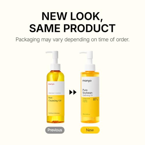 ma:nyo Pure Cleansing Oil Korean Facial Cleanser, Blackhead Melting, Daily Makeup Removal with Argan Oil, for Women Korean Skin care 6.7 fl oz (1 Pack)