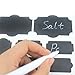 Mavogel 60 Reusable Chalkboard Labels with Liquid Chalk Marker-4 Sizes Rectangles Chalkboard Stickers Packaged