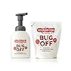 Scrubbingtons-Bug-Off-Childrens-Alcohol-Free-Foaming-Hand-Sanitiser-for-Sensitive-Skin-with-98-Natural-Ingredients-with-Eco-Duo-Bottle-200ml-Refill-Pouch-200ml Scrubbingtons Bug Off Children's Alcohol Free Foaming Hand Sanitiser for Sensitive Skin Eco Fiendly Duo Bottle 200ml and…